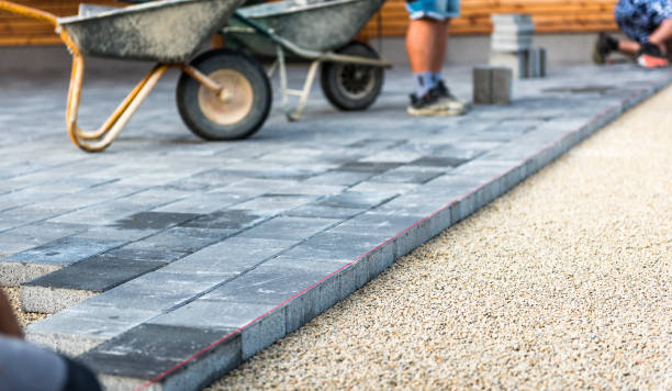 Permeable Paver Driveway in Ellinwood, KS